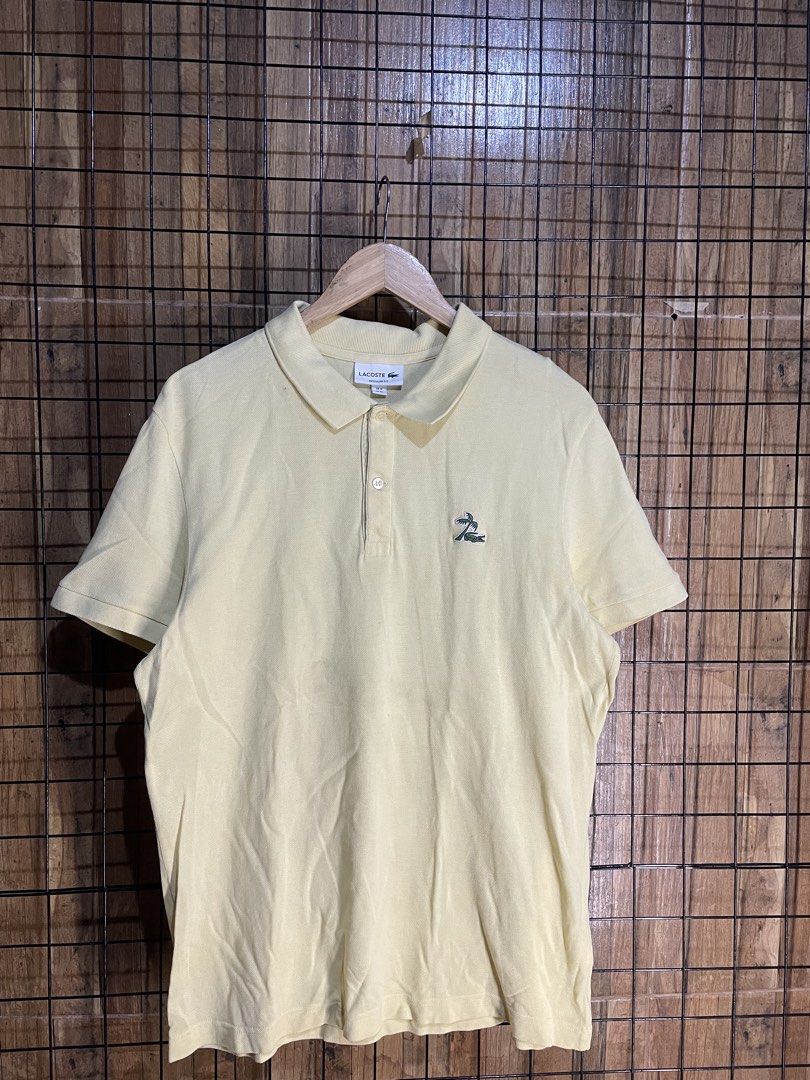 Lacoste palm polo (Category: Tshirts & Polo Shirts ) located in Pateros City. Submitted by toogood.mnl (Listing ID 1470641688, Image 1). Description: Lacoste palm polo W-21 L-29 Need wash Excellent condition .