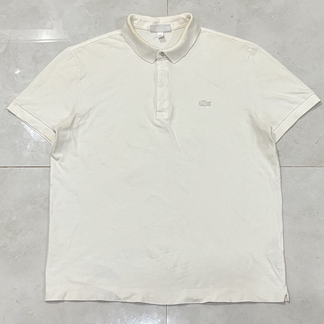 Lacoste paris polo shirt (Category: Luxury Apparel) located in Cebu City. Submitted by florianmiral28 (Listing ID 1470587032, Image 1). Description: Lacoste paris polo shirt Excellent condition 5 on tag W 22 L 27.