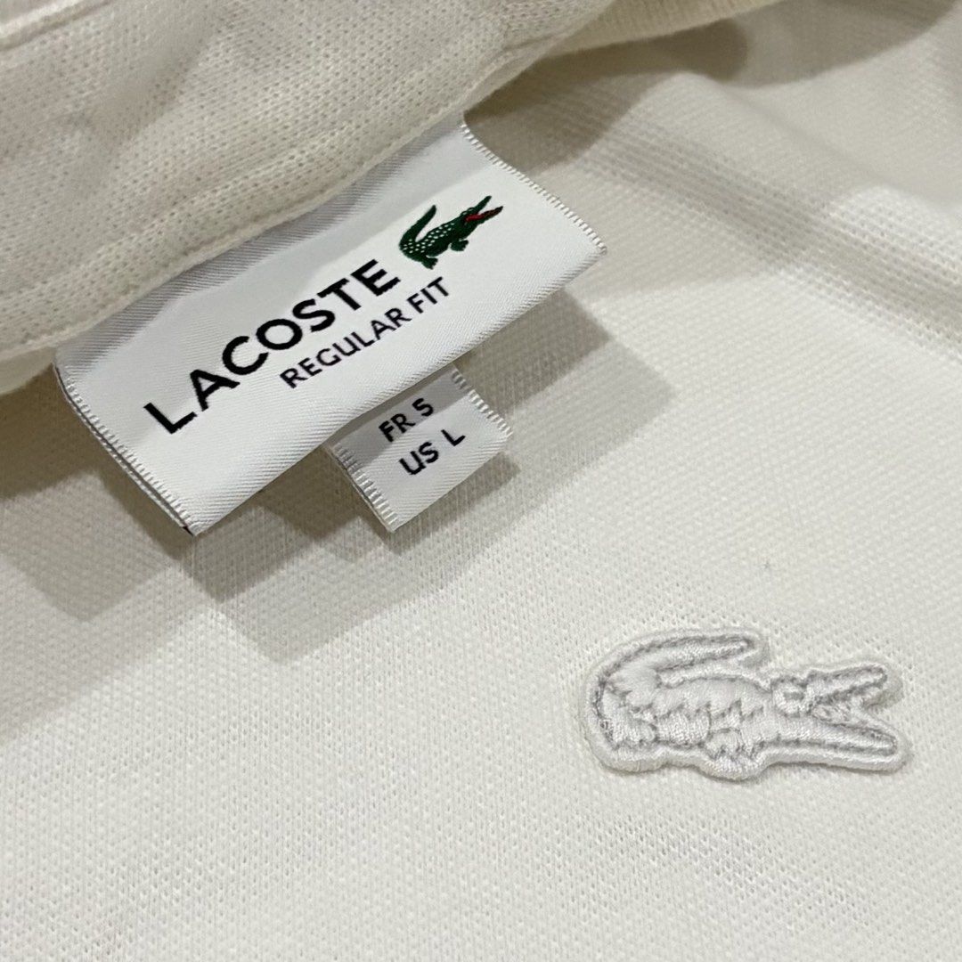 Lacoste paris polo shirt (Category: Luxury Apparel) located in Cebu City. Submitted by florianmiral28 (Listing ID 1470587032, Image 3). Description: Lacoste paris polo shirt Excellent condition 5 on tag W 22 L 27.
