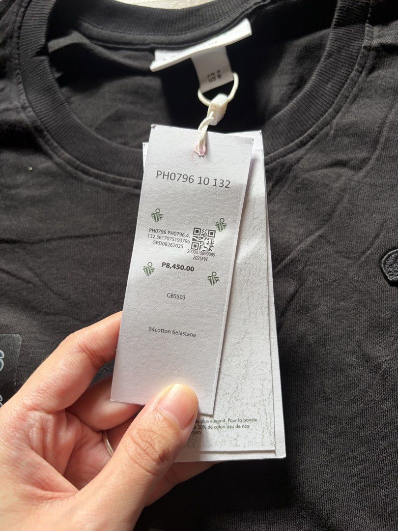 Lacoste Shirt (Category: Shirts) located in San Pedro. Submitted by nikkiabc.777 (Listing ID 1470560931, Image 3). Description: Lacoste Black Shirt - brandnew; with tags and pouch - sizes available: S, M, L, XL, 2 XL - premium quality; fabric is soft - ₱8,450 on tag.
