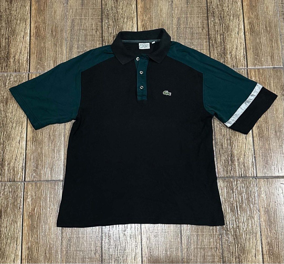LACOSTE SPORT (Category: Shirts) located in Manila. Submitted by urban.vintage (Listing ID 1470601226, Image 1). Description: ISSUE: SEE THE PICS FOR ISSUE (NEED WASH) MOP :GCASH (NO COD) SHIP VIA: LALAMOVE & J&T LOCATION: PASIG CITY LENGTH: 27 WIDTH :23.