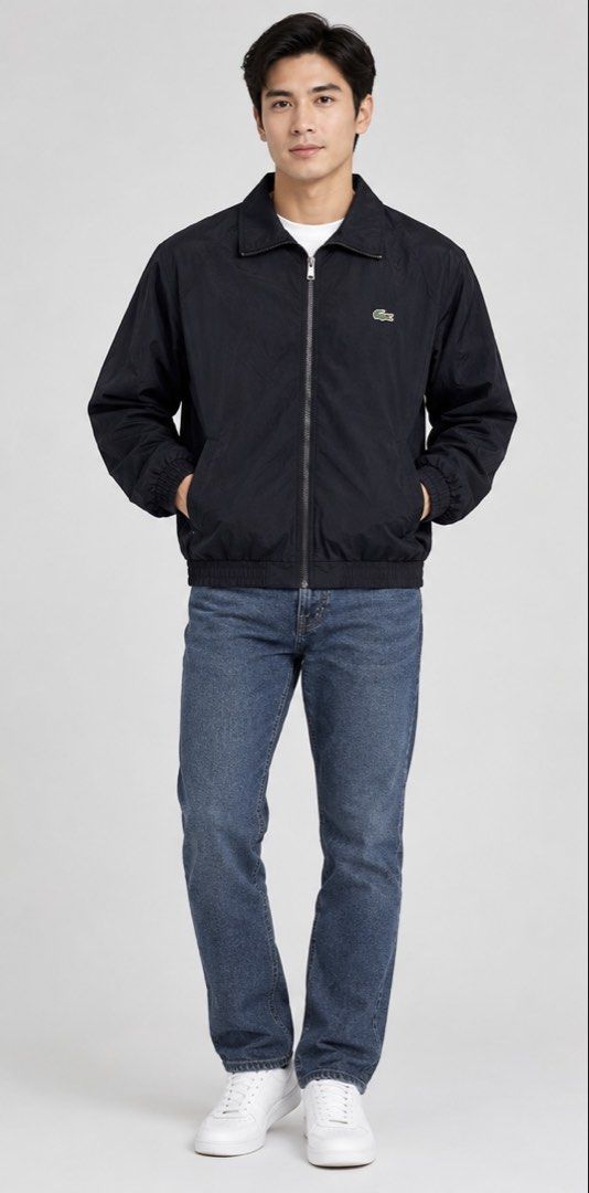 ♻️LACOSTE SPORTS BOMBER JOCKET ♻️ (Category: Coats, Jackets and Outerwear) located in Manila. Submitted by cjsthrift (Listing ID 1470712662, Image 3). Description: ‼️Want to sell‼️ ♻️LACOSTE SPORTS BOMBER JOCKET ♻️ ▫️Old release ▪️Authentic ▫️Exellent condition ▪️None hidden issue ▫️Color rate 9/10 ▪️Width: 23.5 ▫️Lenght: 25 ▪️Meduim to Large boxy type DM 📩 📍 Pagadian City Zamboanga Del sur ✅Unli Vc For Checking items ✅Unli Vouch ✅Legit Seller.