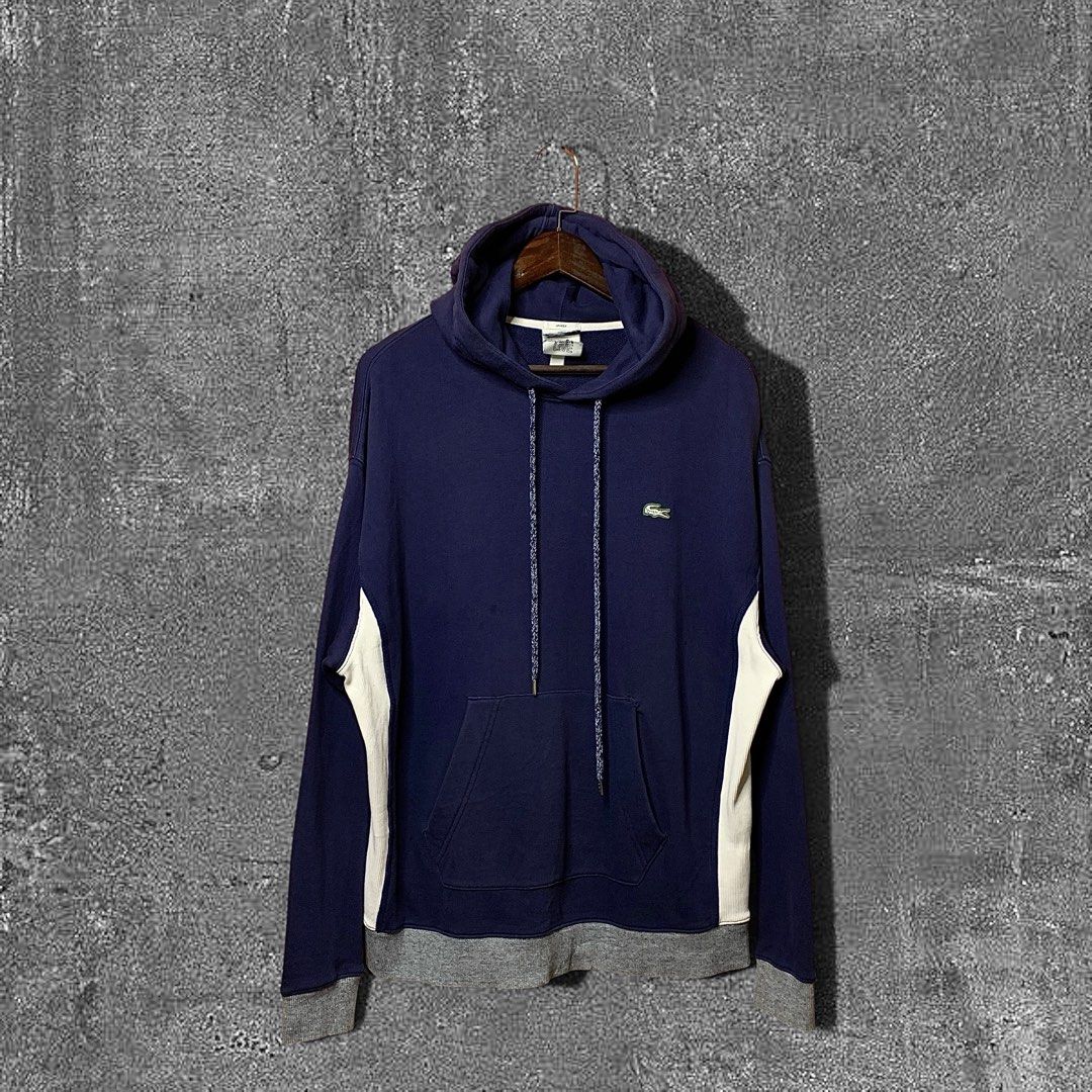 Lacoste Tricolor Hoodie (Category: Coats, Jackets and Outerwear) located in Quezon City. Submitted by donklasiko (Listing ID 1470654268, Image 1). Description: Condition: 9+/10 Issue: repaired pinhole Refer to the dimension 🤗 PM FOR MORE DETAILS NO RETURN, NO EXCHANGE & NO REFUND! ✅I ALSO ACCEPT TRADE/SWAP TO ANYTHING JUST DROP YOUR OFFER Please manage your expectations, this is a secondhand item. What you see is what you get 😊 💵MOP: GCASH, BD
