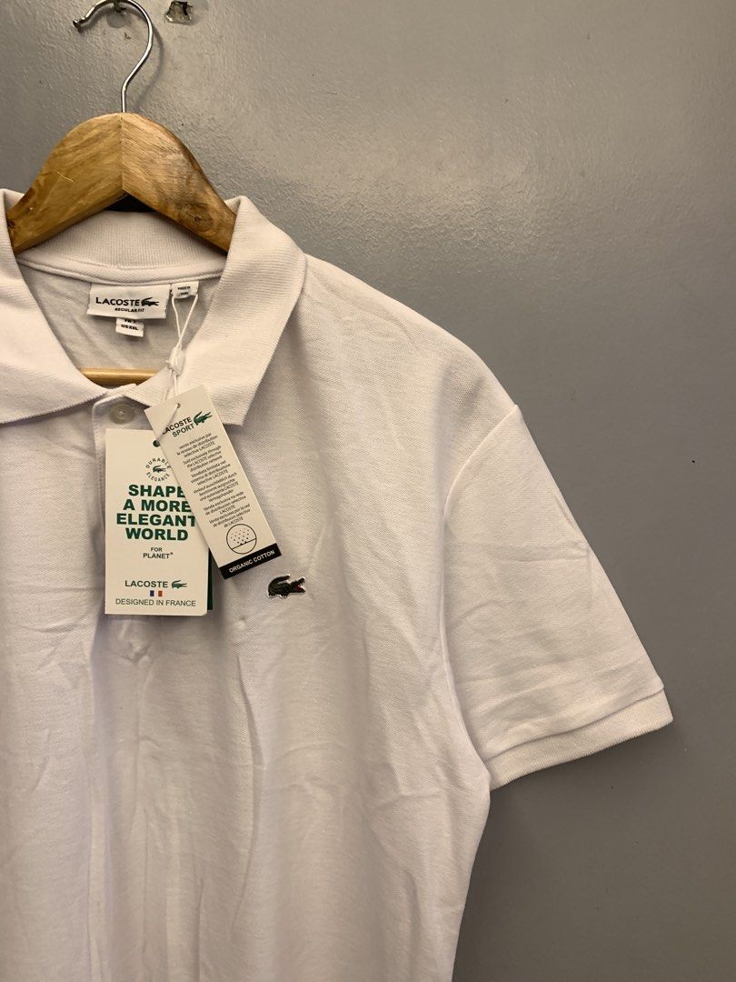 LACOSTE WHITE POLO SHIRT (Category: Tshirts & Polo Shirts ) located in Cavite. Submitted by thrift2moolah (Listing ID 1470614110, Image 2). Description: LACOSTE WHITE POLO SHIRT Large to XL best fit 22/29 Bnew condition 800 plus sf.