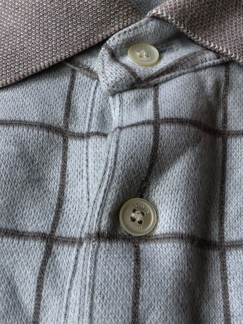 LANVIN LONGSLEEVE POLO SHIRT (Category: Tshirts & Polo Shirts ) located in Baybay. Submitted by dathrifted (Listing ID 1470634863, Image 3). Description: LANVIN LONGSLEEVE POLO SHIRT SIZE 40 ON TAG Width- 21 Length- 28 EXCELLENT CONDITION PM if Interested📩📩📩.