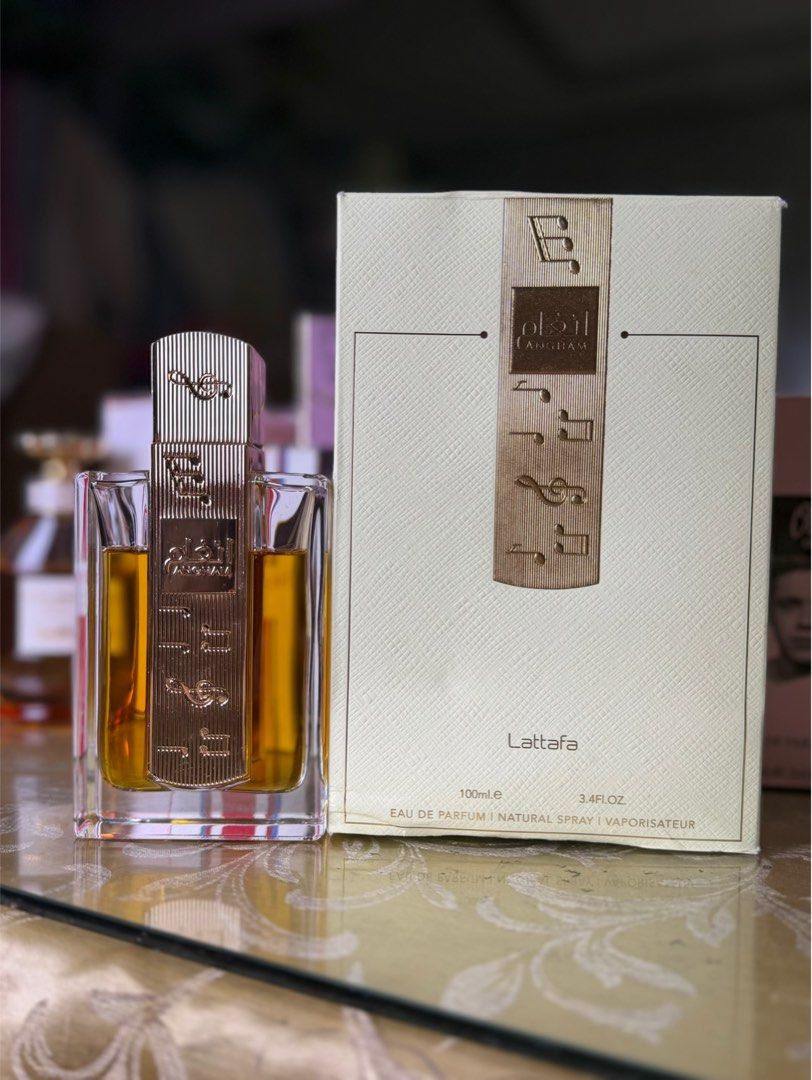 Lattafa Angham EDP 100ml (Category: Fragrance & Deodorants) located in Valenzuela. Submitted by itshanaaaaa_ (Listing ID 1470677432, Image 1). Description: 𐙚 Selling my personal perfume collection! ✧ 100% authentic ✧ See photo for juice level and condition ✧ FSM ✧ With box FIXED PRICE POSTED • DISCOUNT IF 2 OR MORE PERFUMES SF C/O buyer 📍Valenzuela City 💌 DM if interested .