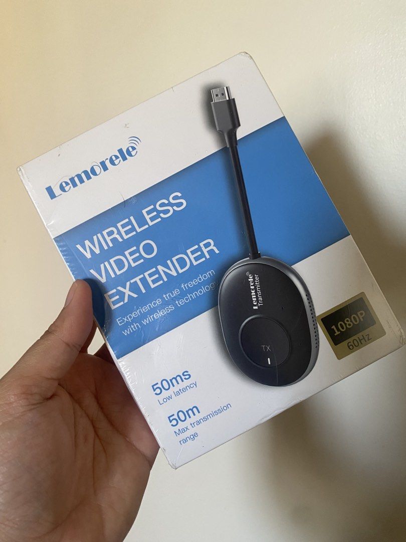Lemorele Wireless Video Extender (Category: Cases & Sleeves) located in Pasig City. Submitted by k0pimonster (Listing ID 1470710389, Image 1). Description: Sealed, brand new.