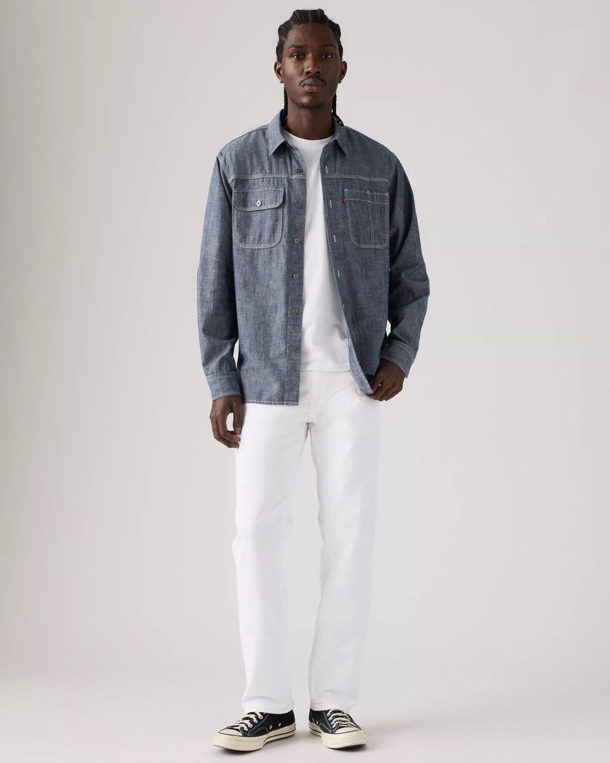 Levi’s 511 White Denim Pants (Category: Jeans) located in Davao. Submitted by juanmigzdvo (Listing ID 1470654029, Image 1). Description: Levi’s 511 White Denim Pants (Mens) Excellent ✅ *Altered Length* size: 32 W x 32 L (patch tags) Tape Measurement: Waistline: 32-34 W Outseam: 39 L Inseam: 29.5 L Hem: 6.5-7 inch width Php 1,000.00 PM for more Inquiry 😁….
