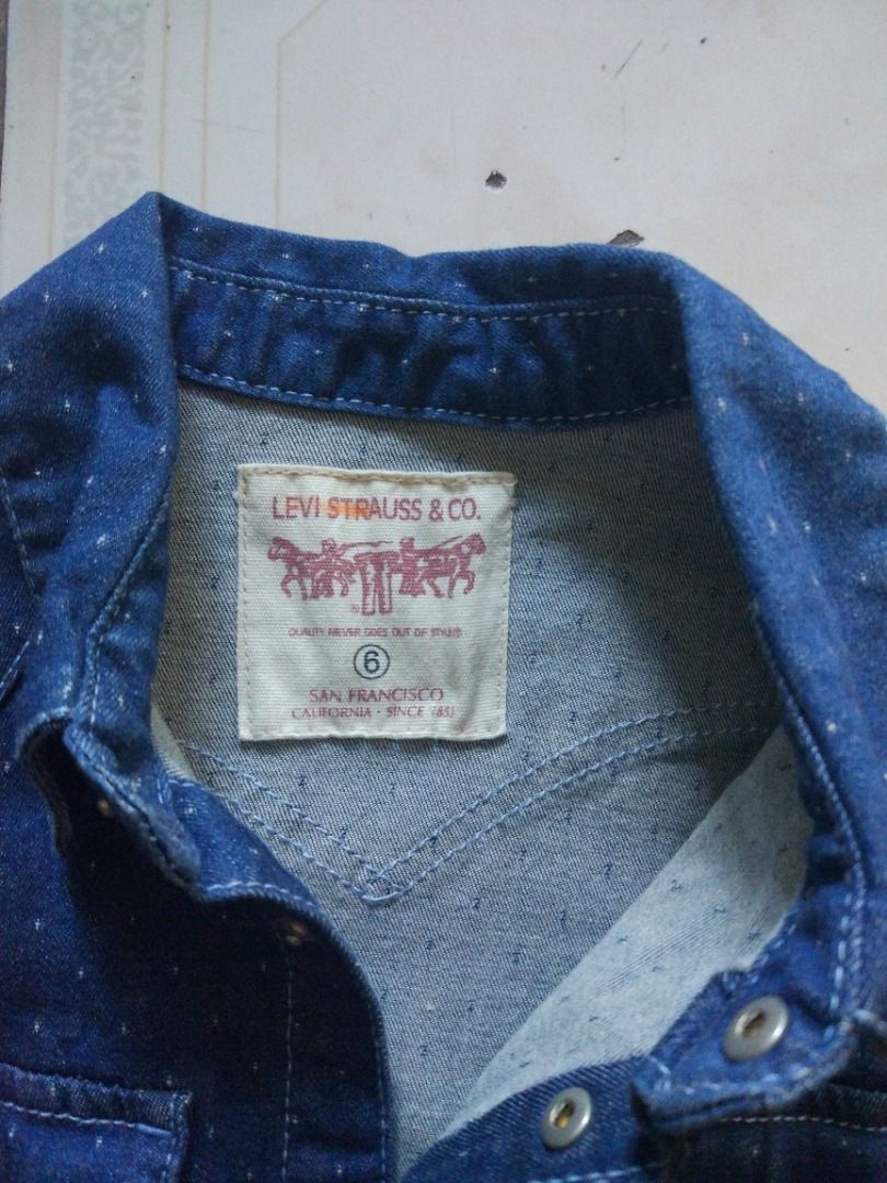 Levis Kids Western Longsleeve 6 (Category: Babies & Kids Fashion) located in Pasay City. Submitted by denimdude.ph (Listing ID 1470666283, Image 3). Description: .