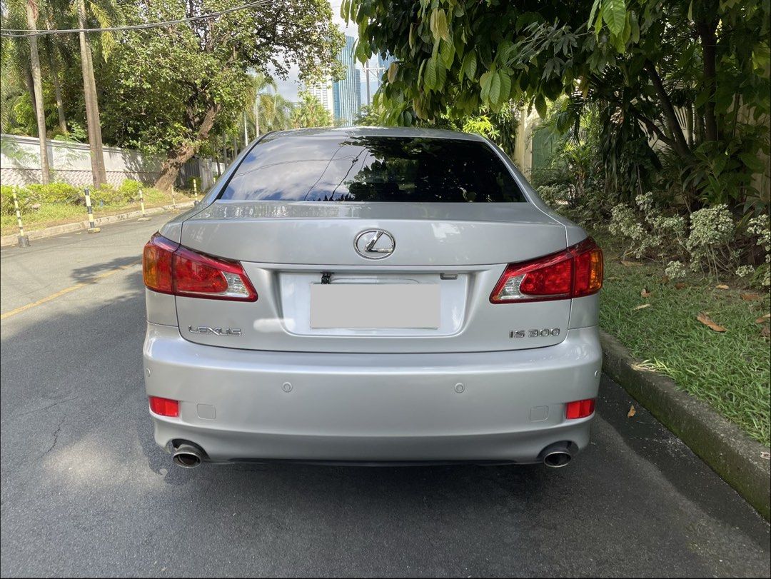 Lexus IS 300 Auto (Category: Used Cars) located in Pasig City. Submitted by ab218 (Listing ID 1470649996, Image 3). Description: YES IT IS AVAILABLE POSTED = STILL AVAILABLE 2009 Lexus IS300 63K Kms / Gas / AT / Silver 3.0L 3GR-FSE Wednesday Coding ALL stock & AS IS condition Lexus Manila BGC 1st Owner Acquired OR/CR under my name LTO registered - June 2026 Latest PMS - August 2026 Cold AC / 2 Sets of Keys No faults / All mechanisms functioning W