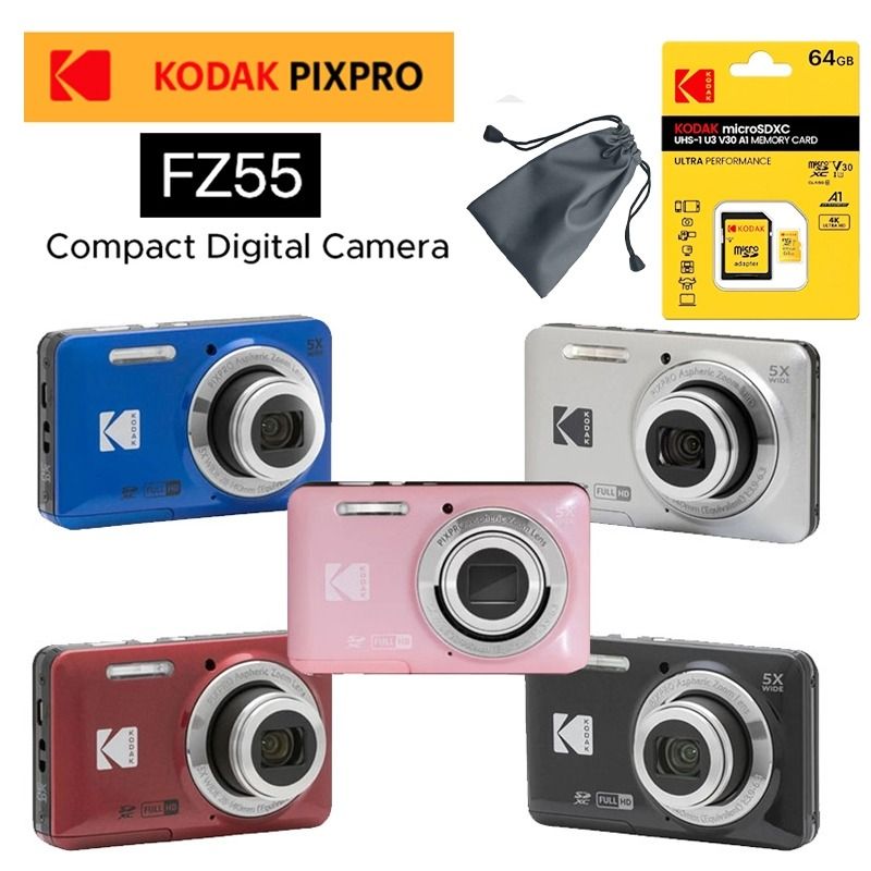 LF Kodak Pixpro FZ55 (Category: Cameras) located in Caloocan City. Submitted by wildfire_a42838 (Listing ID 1470648219, Image 1). Description: PRE-OWNED.