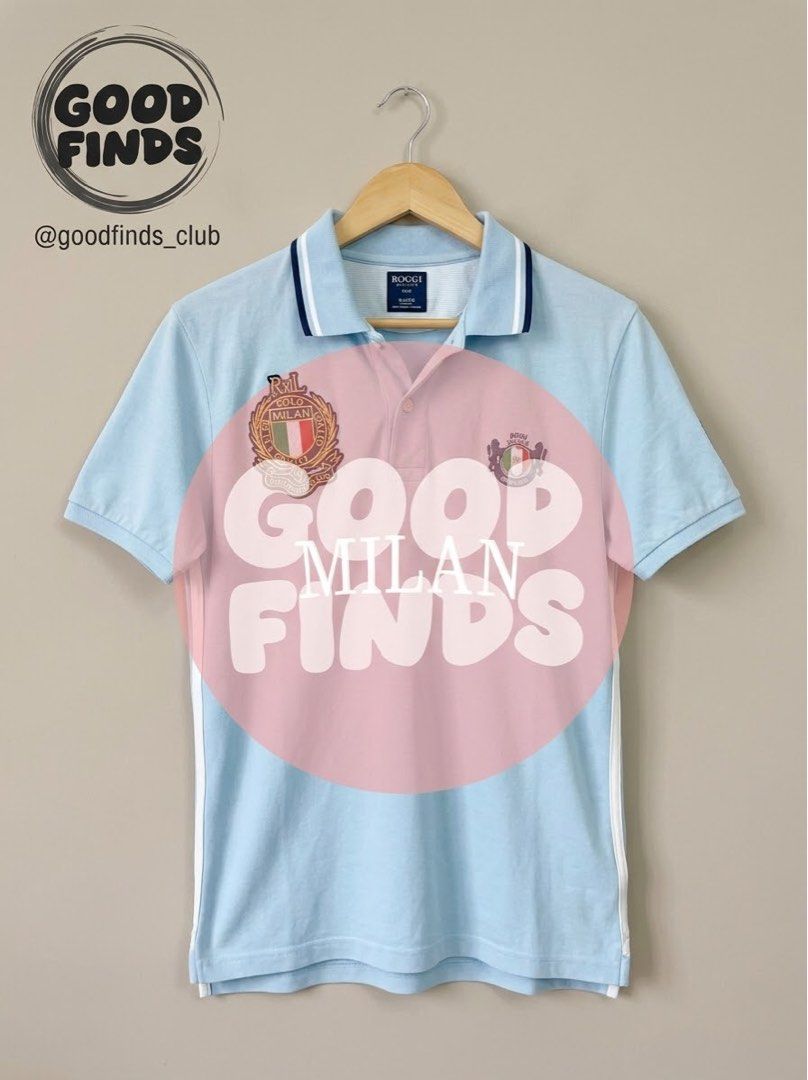 LIGHT BLUE ARGENTINA POLO SHIRT (Category: Tshirts & Polo Shirts ) located in Manila. Submitted by goodfinds_club (Listing ID 1470687635, Image 1). Description: COLLAR: MILD FADING AND MINOR WEAR ON THE YELLOW FABRIC. FABRIC: GENERAL MICRO-PILLING AND LIGHT WASH WEAR; NO HOLES OR HEAVY STAINS. DETAILS: “ARGENTINA” EMBROIDERY AND NUMBER 3 ARE INTACT. OVERALL: PRE-OWNED CONDITION; DM FOR OTHER PHOTOS BEFORE BUYING..