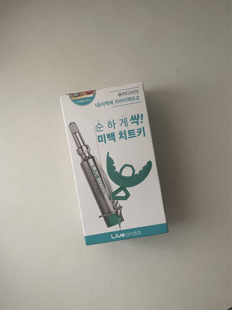 liveorals teeth whitening (korea) (Category: Face Care) located in Manila. Submitted by shopby_you2 (Listing ID 1470599047, Image 1). Description: .