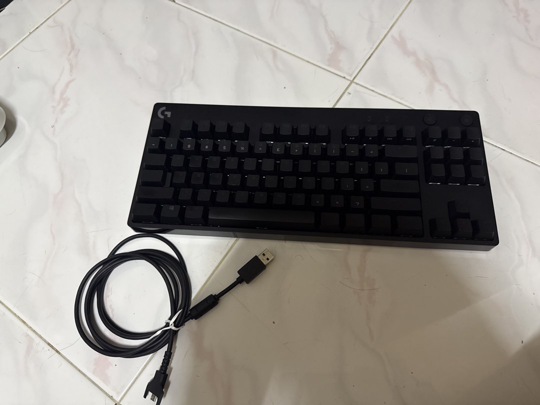 Logitech G Pro Mechanical Gaming Keyboard with Cable, Computers & Tech ...