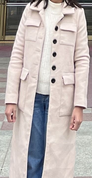 Long Wool Coat for Winter (Size XS) (Category: Coats, Jackets and Outerwear) located in Manila. Submitted by jira____ (Listing ID 1470683571, Image 1). Description: Used once in south korea. Very thick wool perfect for winter..