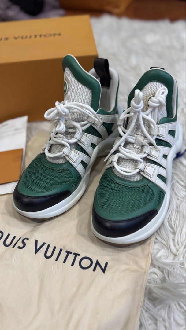Louis Vuitton Archlight Sneakers (Category: Sneakers) located in Manila. Submitted by maria_mk (Listing ID 1470570421, Image 1). Description: HAS STAINS ON THE SIDE OF THE SHOES Complete with box and dust bag.