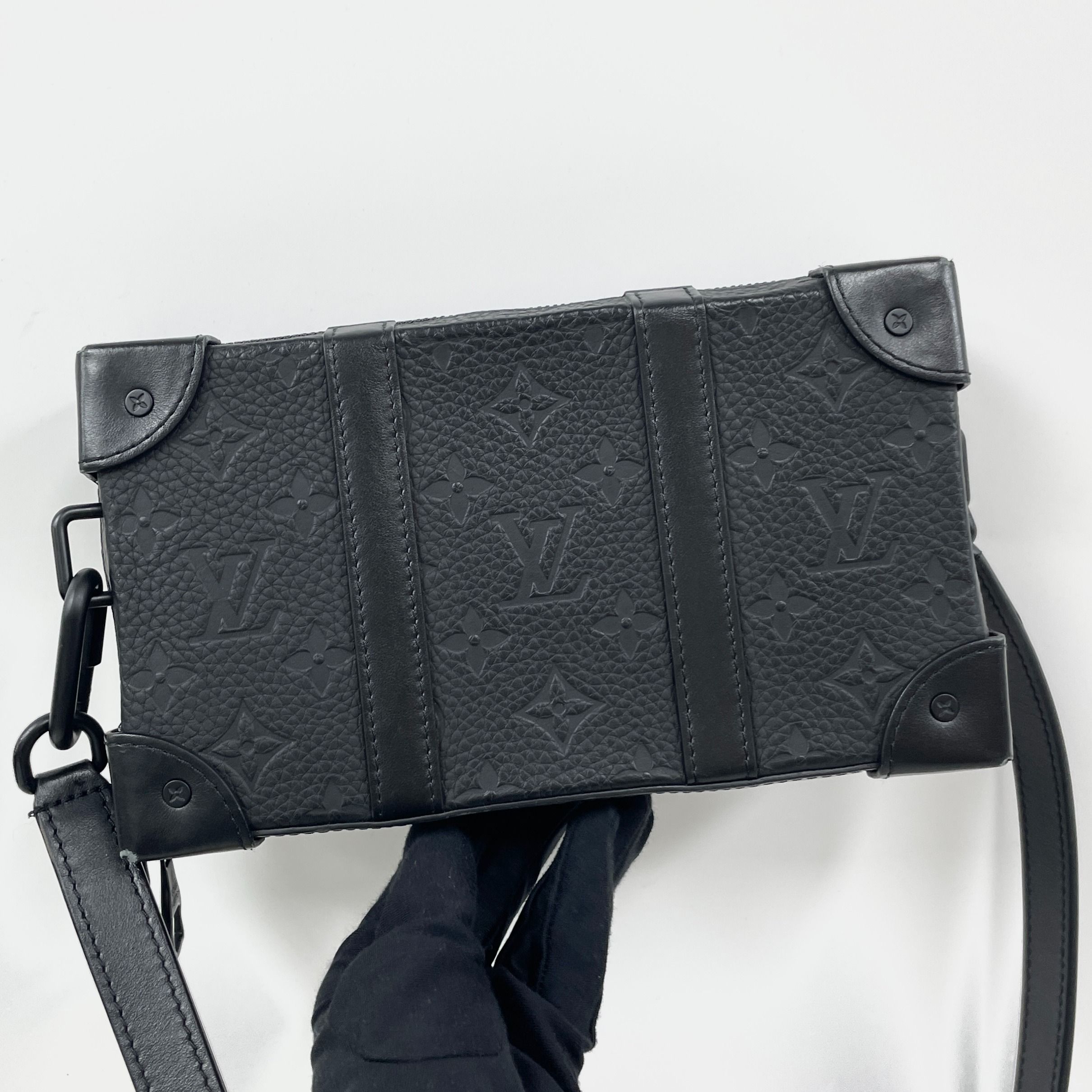 LOUIS VUITTON BLACK EMPREINTE M80224 SOFT TRUNK RFID 267****** JN ...