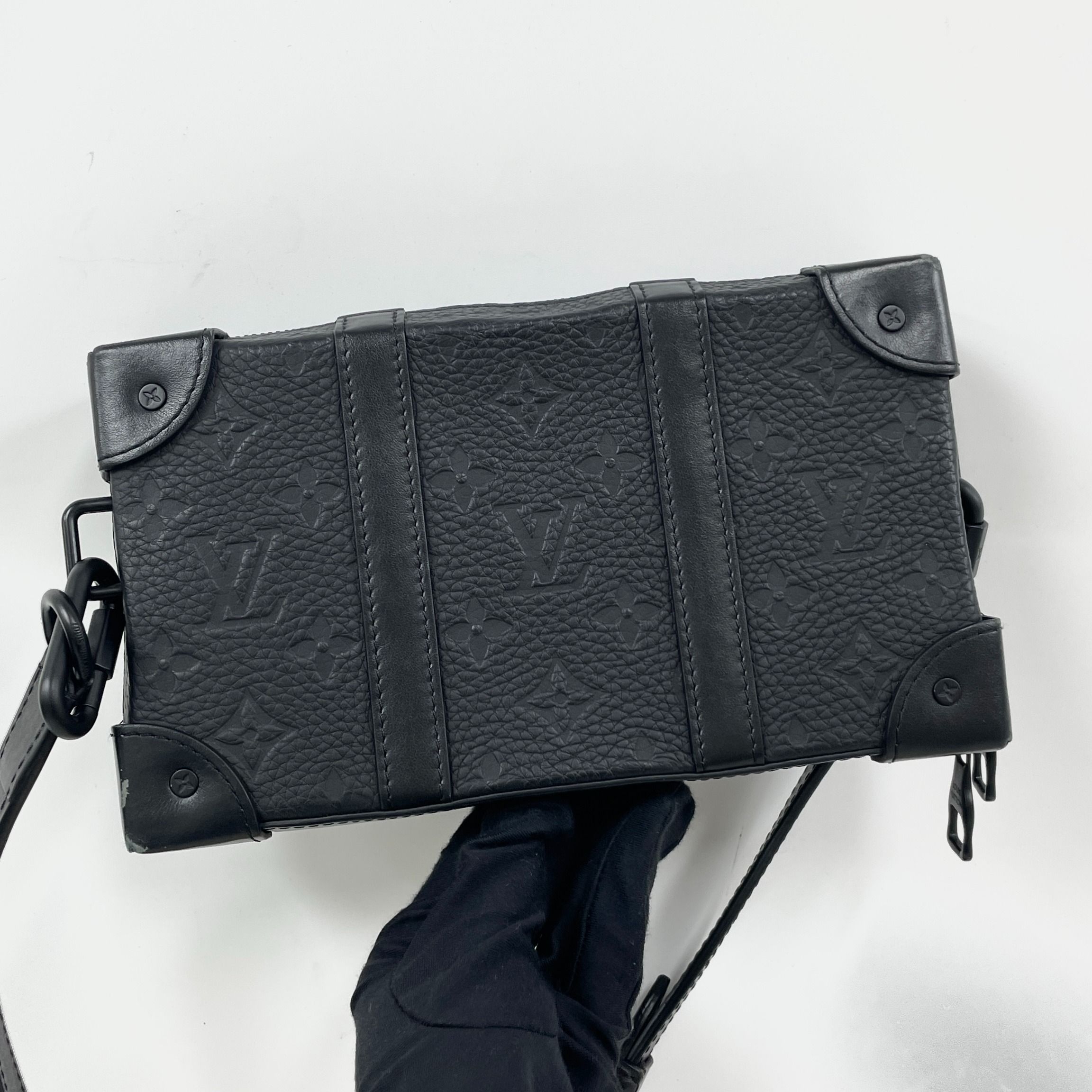LOUIS VUITTON BLACK EMPREINTE M80224 SOFT TRUNK RFID 267****** JN ...