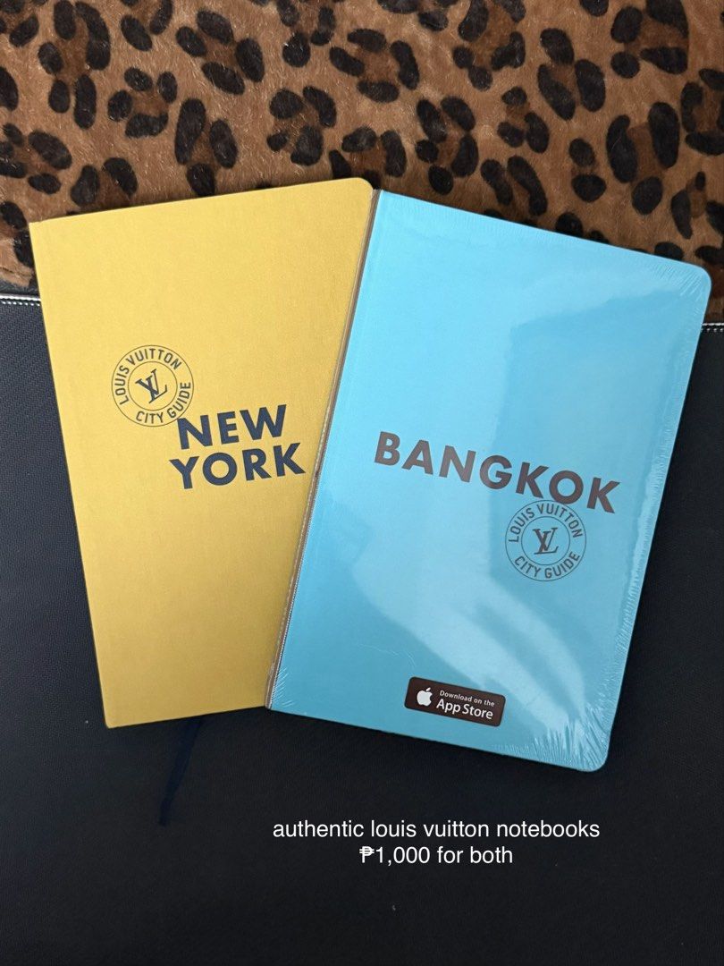 Louis Vuitton Notebooks (Category: Stationery & School Supplies) located in Quezon City. Submitted by andyclave (Listing ID 1470606418, Image 1). Description: .