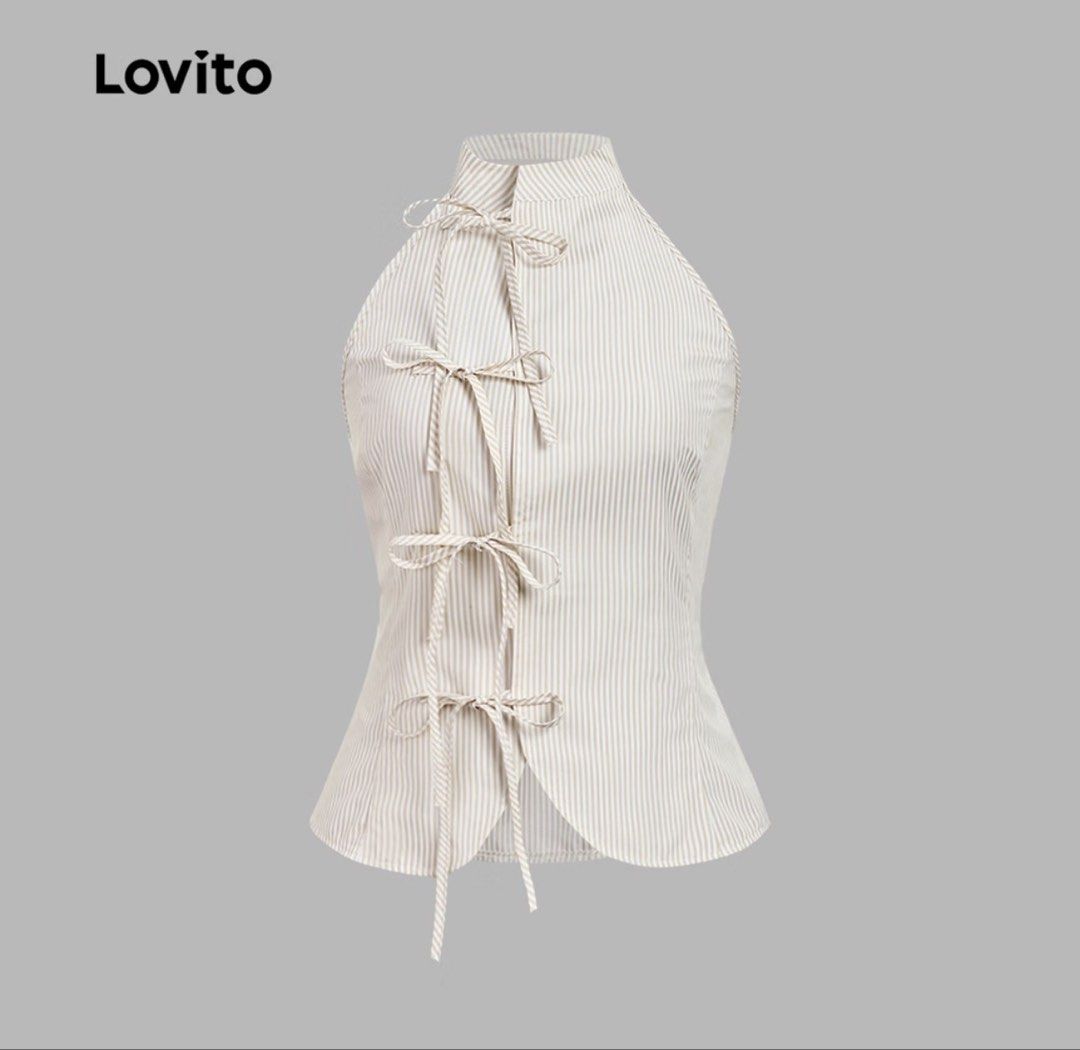 Lovito Chinese Style Qipao Bow Blouse (Category: Blouses) located in Manila. Submitted by charmspots (Listing ID 1470697905, Image 2). Description: .