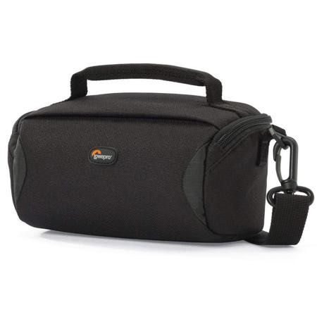 Lowepro Adventura SH 110 II Camera Bag (Category: Camera Bags & Carriers) located in Manila. Submitted by starbalesukandjapansurplus (Listing ID 1470558938, Image 2). Description: - Color: Sleek black - Protection: Adjustable main compartment with padded dividers - Storage: Interior mesh zippered pocket for cables and memory cards - Portability: Top grab handle and detachable shoulder strap with swivel hooks - Durability: Tough, weather-resistant