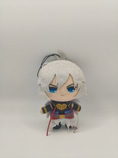 Blue Character Plush Keychain with Red Outfit, Toys & Collectibles ...