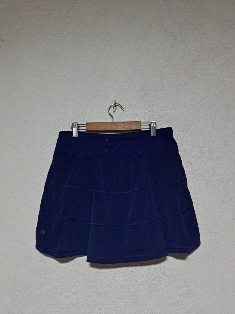 Lululemon Pace Rival Skort (Category: Activewear) located in Dumaguete. Submitted by jayarbajad49160 (Listing ID 1470633598, Image 1). Description: Lululemon Pace Rival Skirt (Authentic) -1000 add sf Very Good Condition Color rate:9.2/10 Dot 6 Width:28 Length:14 Loc dumaguete city visayas.