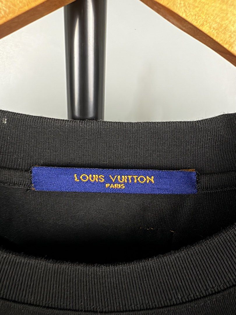 LV (Category: Tshirts & Polo Shirts ) located in Manila. Submitted by _remyboyz (Listing ID 1470597849, Image 3). Description: LV Measurement Size:Medium Width:21 Lenght:28 Color rate:10/10 Condition:Excellent condition Flaw/Issue:None.