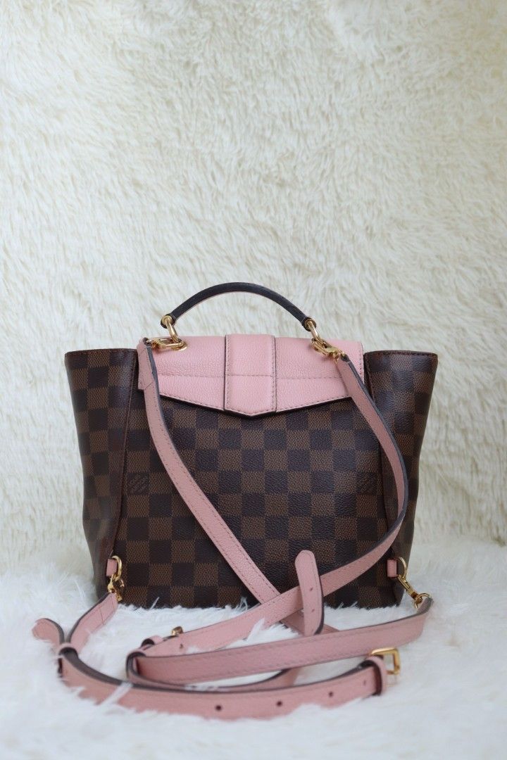 LV Damier 3 way Clapton (Category: Luxury Bags & Wallets) located in Mandaluyong City. Submitted by amps.ae (Listing ID 1470560340, Image 3). Description: Material : Damier Ebene with leather Model : Clapton 3 way Backpack, sling and hand. - Clean interior lining, external sa ilalim has some fading. - Guaranteed original with all inclusions..