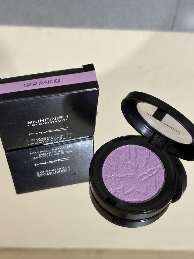 MAC Cosmetics Blush La La Lavender (Category: Makeup) located in Pasay City. Submitted by keynbloom (Listing ID 1470655939, Image 2). Description: can pass as brandnew (swatched only) SRP: ₱2k.