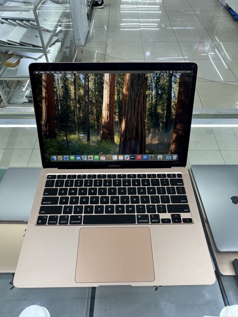 Macbook Air M1 256/8 105Cc/ 100%Batt (Category: Laptops & Notebooks) located in Manila. Submitted by oddlion-e6f6 (Listing ID 1470642236, Image 1). Description: For Sale❗️❗️❗️ Available Now✅ Macbook Air M1 13-inch, 2020 Processor: M1 CHIP Storage: 256GB SSD Memory: 8GB RAM mac OS: macOS Sequoia Version 15.8 Cycle Count: 105 Baterry Health: 100% Baterry Condition: Normal Color: Rose Gold included: Unit, Original Charger, Pouch all Tested 100%✅ ✅ L