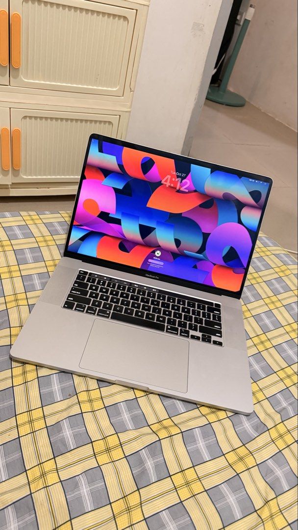 Macbook Pro 16”inch 2019 Touchbar Amd Radeon Pro 5300M GPu (Category: Laptop Bags & Sleeves) located in Manila. Submitted by seryat (Listing ID 1470631641, Image 1). Description: Macbook Pro 16”inch 2019 Touchbar Amd Radeon Pro 5300M GPu -16GB 2667Mhz DDr4 -2.6Ghz 6-core intel core i7 -100% Bh Cycle count 8hrs -Macos Tahoe No flaws,. Ready To use No ang issue Or hisyory Of repair This Unit Is Secondhand “It has some scratches, and those are signs