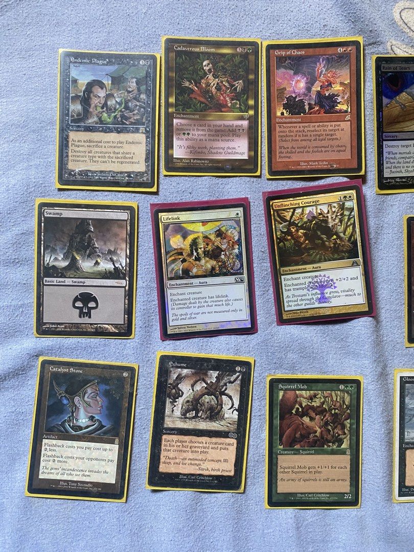 Magic The Gathering cards (Category: Raw Singles) located in Candon. Submitted by sycronized016 (Listing ID 1470577352, Image 2). Description: Selling my mtg cards bundle.