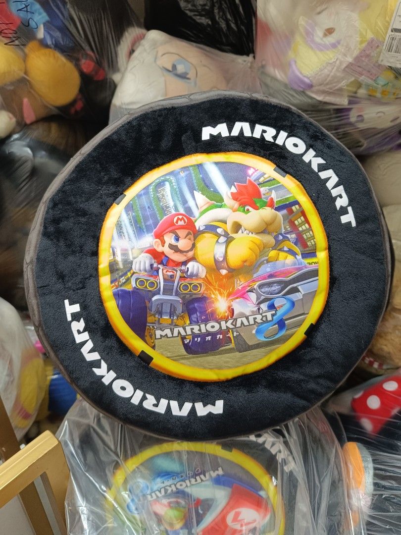 Mario Kart Pillows (Category: Bedding & Towels) located in San Jose del Monte. Submitted by veenafinds (Listing ID 1470672810, Image 2). Description: Mario Kart Pillow 480 each 4pcs available.