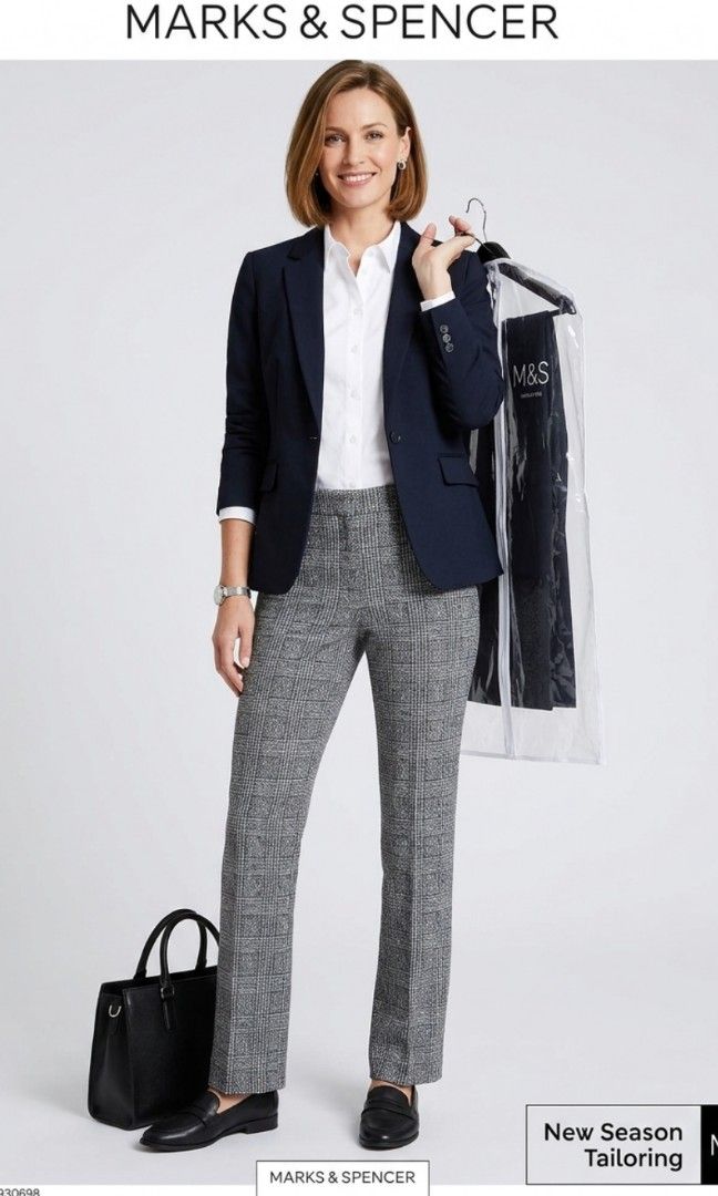 Marks & Spencer Collection Checked Trousers (Category: Other Bottoms) located in Quezon City. Submitted by chph1st (Listing ID 1470695520, Image 1). Description: size 12.