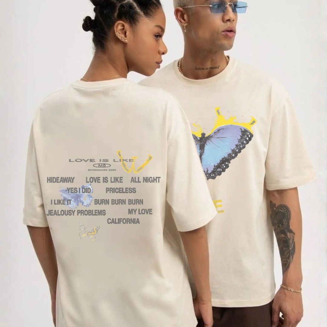 Maroon 5 "Love Is Like" Tour Tee (Category: Tshirts & Polo Shirts ) located in Cabuyao City. Submitted by jeirussamson897 (Listing ID 1470573565, Image 1). Description: Maroon 5 "Love Is Like" Tour Tee xl-xxl 27 width 32 length excellent condition needwash 9/10 999+sf.