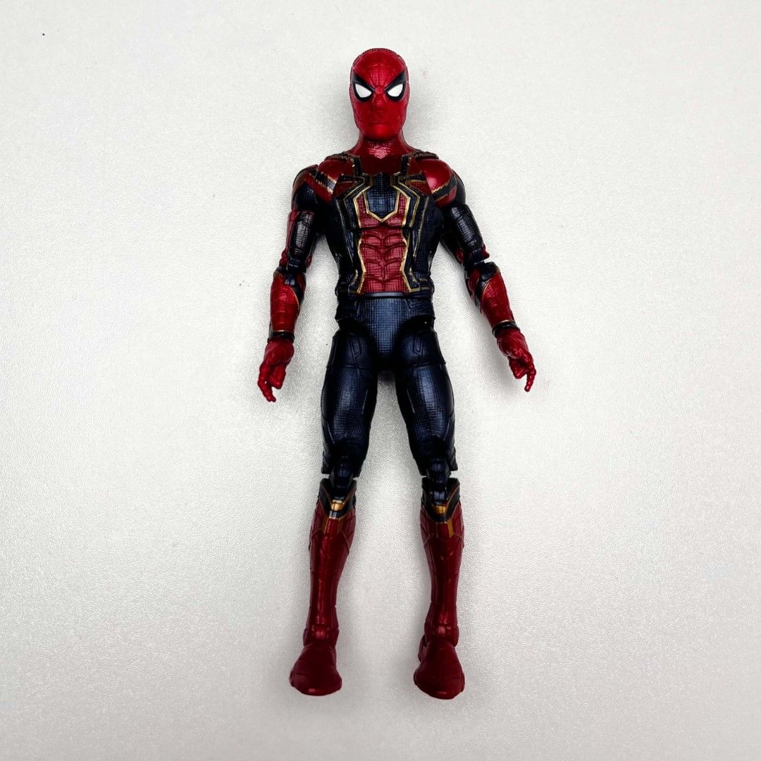 MARVEL LEGENDS "IRON SPIDERMAN" (Category: Figurines & Statues) located in Marikina City. Submitted by fasthorse.94b10b (Listing ID 1470721634, Image 1). Description: - Authentic Hasbro Marvel Legends - Iron Spidey From Infinity War - Loose but Good condition overall No issue - As is, Missing Alt Hands, Head and Tentacles.