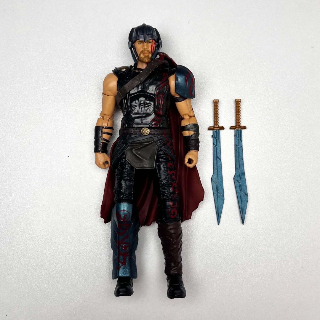 MARVEL LEGENDS "THOR RAGNAROK" (Category: Figurines & Statues) located in Marikina City. Submitted by fasthorse.94b10b (Listing ID 1470721238, Image 1). Description: - Authentic Hasbro Marvel Legends - Thor from Ragnarok Wave - Loose But Good Condition overall No issue - As is, Complete Swords but Missing Hulk Weapon.