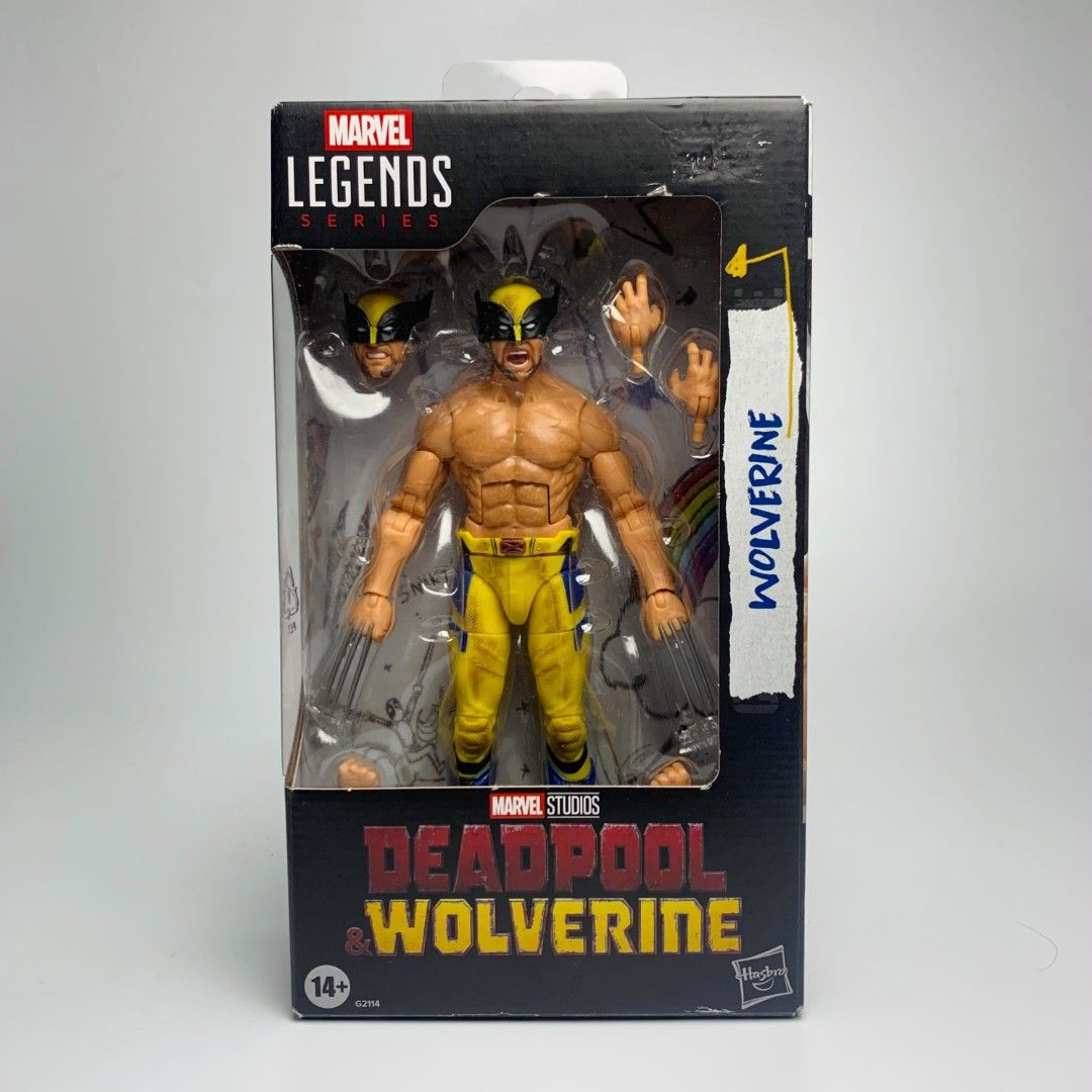 MARVEL LEGENDS "WOLVERINE" (Category: Figurines & Statues) located in Marikina City. Submitted by fasthorse.94b10b (Listing ID 1470719241, Image 1). Description: - Authentic Hasbro Marvel Legends -Box in Box - Complete Alt hands w claws hands & Alt Head.