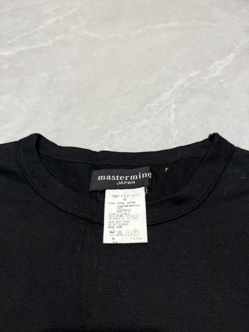 Mastermind Japan Tshirt (Category: Tshirts & Polo Shirts ) located in Calumpit. Submitted by Essentiality (Listing ID 1470580347, Image 3). Description: Mastermind Japan Tshirt 20.5x24 M on tag ₱1k.