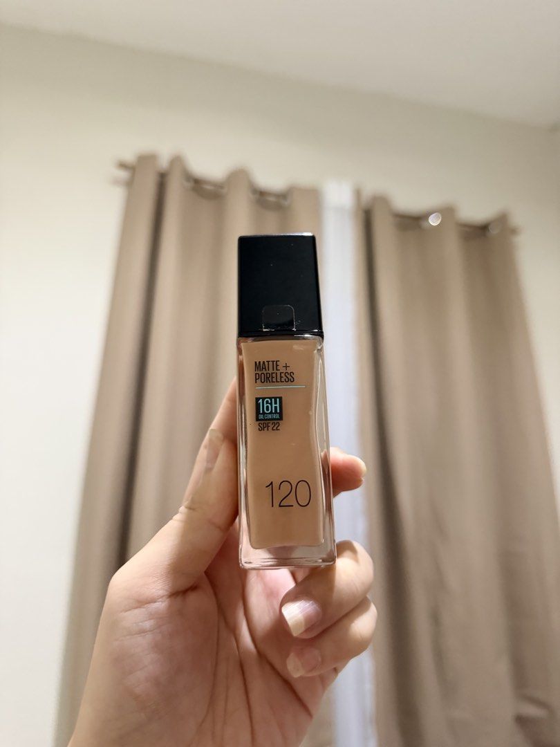 Maybelline Fit Me Foundation and Concealer Bundle (Category: Makeup) located in Malolos. Submitted by teenuh__ (Listing ID 1470676539, Image 2). Description: - Brand/Product: Maybelline Fit Me Makeup Bundle - Includes: Liquid Foundation (Shade 120), Tube Foundation (Shade 115), and Concealer Stick (Shade 20) - Formula: Matte and poreless with 16-hour oil control and SPF 22 - Best For: Everyday makeup routine Reason for selling: Clearing out vanit
