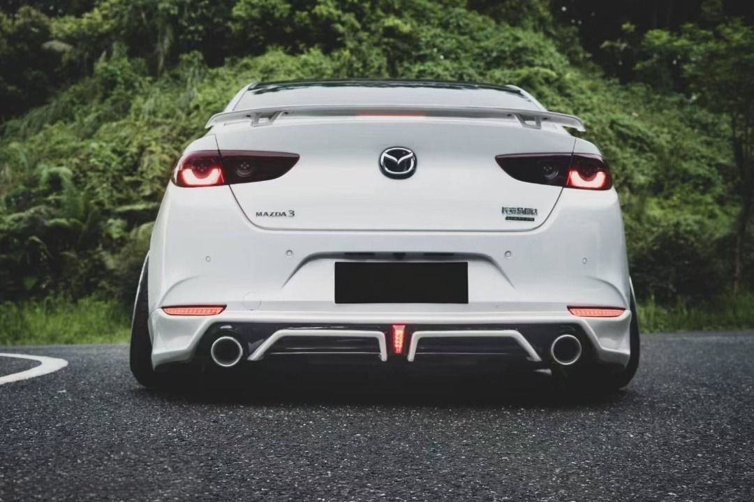 Mazda 3 Custom ABS Body Kit Stance Tuner, Car Accessories, Exterior ...