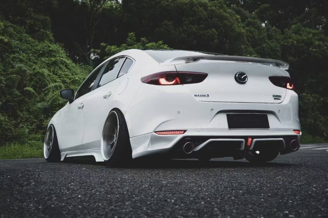 Mazda 3 Custom ABS Body Kit Stance Tuner, Car Accessories, Exterior ...