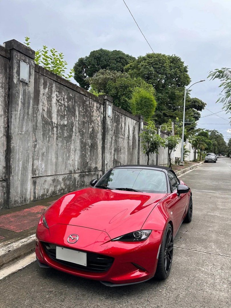 Mazda Miata MX-5 Soft Top Manual (Category: Used Cars) located in Manila. Submitted by quality_cars (Listing ID 1470624087, Image 3). Description: 🏁 FOR SALE | 2016 MAZDA MIATA MX-5 SOFT TOP 🏁 💰 Asking Price: ₱1,428,000 (negotiable upon viewing) 📍 Viewing Location: Quezon City For those looking for a clean, fun-to-drive roadster with the right setup. 🔥 • 2016 Mazda Miata MX-5 Soft Top • 6-Speed Manual Transmission • 25K+ ODO • Original BBS 1
