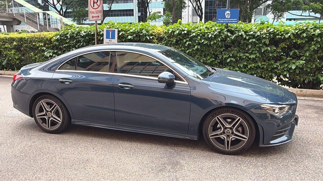 Mercedes-Benz CLA-Class Coupe CLA180 AMG Line (A), Cars, Used Cars on ...