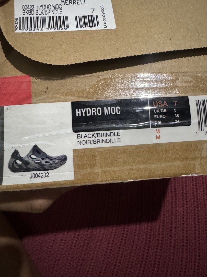 Merrell Hydro Moc Brindle (Category: Sandals) located in Lamut. Submitted by arteepreloved (Listing ID 1470686201, Image 2). Description: .