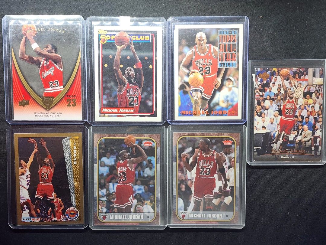 Michael Jordan 20, 205, 101 (Category: Raw Singles) located in Manila. Submitted by kg613 (Listing ID 1470580940, Image 1). Description: MICHAEL JORDAN NRMT 350 EACH 300 LOT.