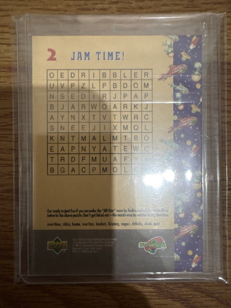 Michael Jordan 2 (Category: Raw Singles) located in Makati City. Submitted by henry.g1 (Listing ID 1470561077, Image 2). Description: Near mint Upper Deck Michael Jordan Space Jam #2.