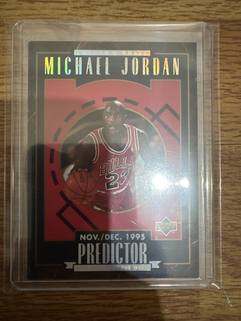 Michael Jordan H1 (Category: Raw Singles) located in Makati City. Submitted by henry.g1 (Listing ID 1470562730, Image 1). Description: Redeemed MJ predictor in Mint condition .