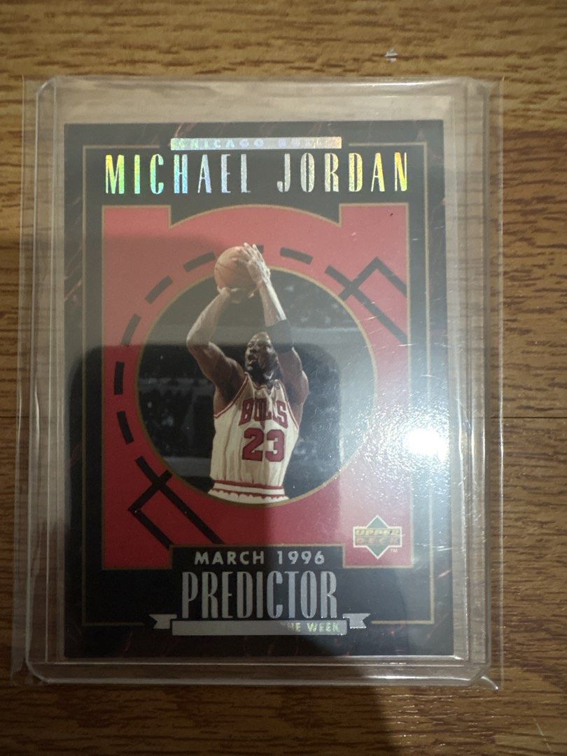 Michael Jordan H4 (Category: Raw Singles) located in Makati City. Submitted by henry.g1 (Listing ID 1470563125, Image 1). Description: Redeemed MJ predictor in Mint condition .